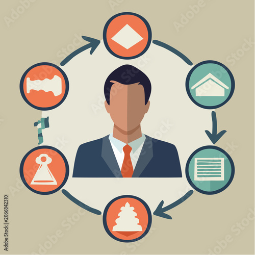Business Process Management and Workflow Diagram