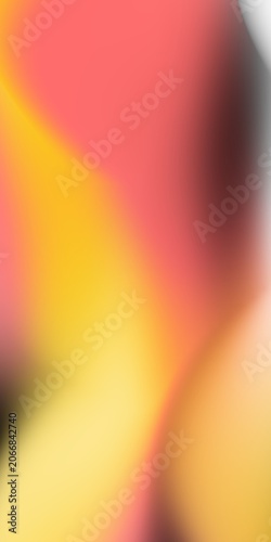 vivid red orange yellow gradient blur, modern abstract background