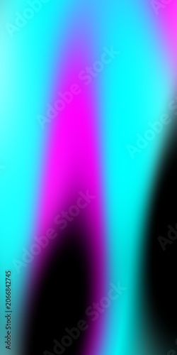 vibrant cyan magenta gradient waves, modern abstract digital background design