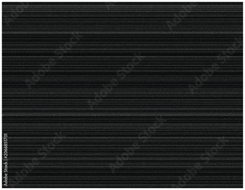 Abstract Monochrome Charcoal Black Distressed Horizontal Line Scan Line Texture Template Zoomed Out