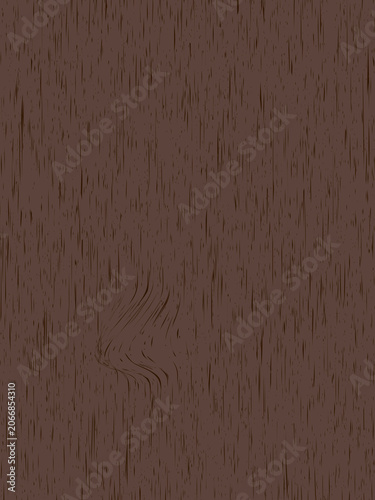 Brown wood grain texture with darker streaks and smooth curved lines dark.  Resizable and Editable. EPS, 10.