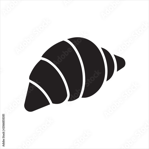 Tableau sur toile Sfogliatella Icon Vector Illustration.