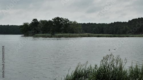 Zalew Zemborzycki( Zemborzycki lake) Lublin, Poland . Polish beautiful nature