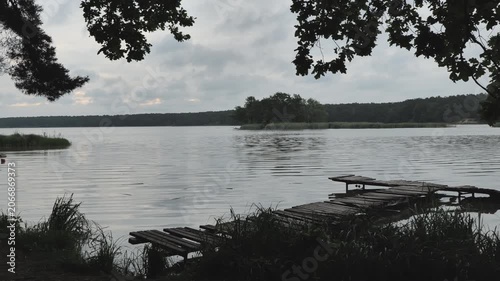 Zalew Zemborzycki( Zemborzycki lake) Lublin, Poland . Polish beautiful nature