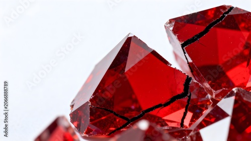 Red Crystal Gemstones