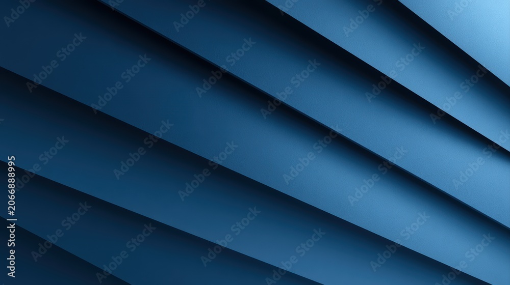 Fototapeta premium corporate marketing background, abstract blue layers, modern branding style
