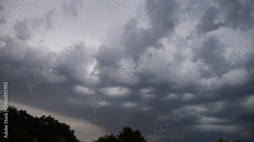 Gewitter zieht auf - östliches Ruhrgebiet - Timelapse / Zeitraffer