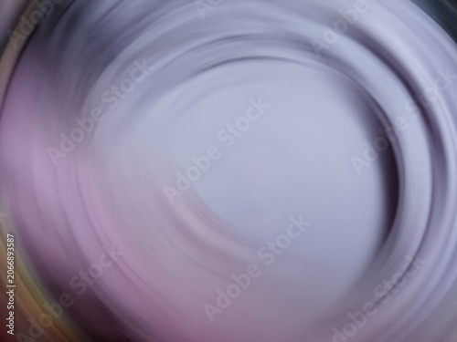 Fotografía Vortex circulation blurred background abstract circle