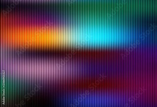 Multicolored abstract pattern forms a vibrant and dynamic illustration.