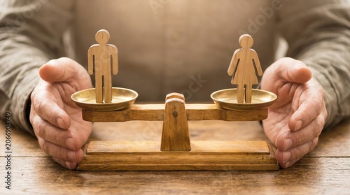 Gender Balance And Equality Concept