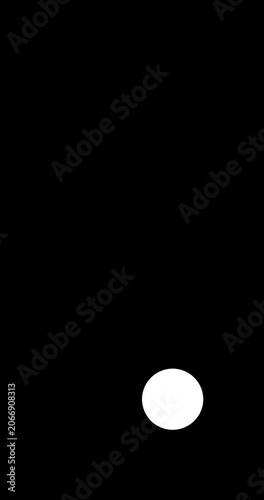 bouncing ball - seamless loop animation
a symbol of being trapped,   stuck in a system, routine, job, or life pattern