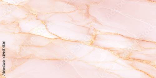 Photos Soft pink marble texture with golden veins background for design and decoration