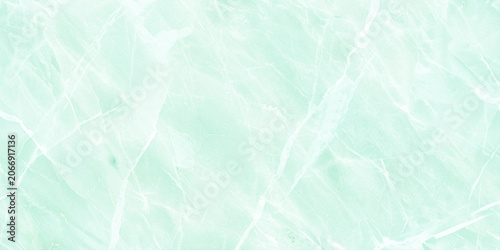 Konstfotografi Linear green marble texture with diagonal and taupe veins, polished stone surface, architectural backdrop