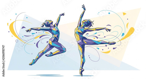 girl with a butterfly dance