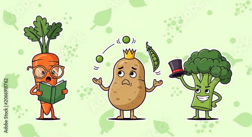 funny cartoon carrot