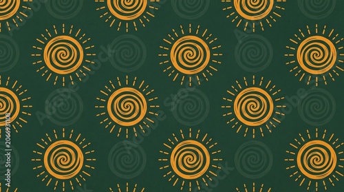Luxury Vintage Floral Pattern Decorative Wallpaper Background Design