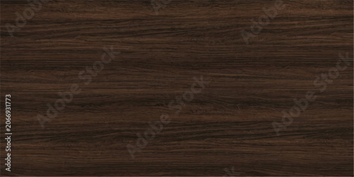 Tableau sur toile Dark ebony wood texture background with fine straight grain for luxury fashion b