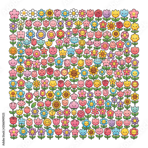Colorful abstract pattern of overlapping circles in vibrant hues.