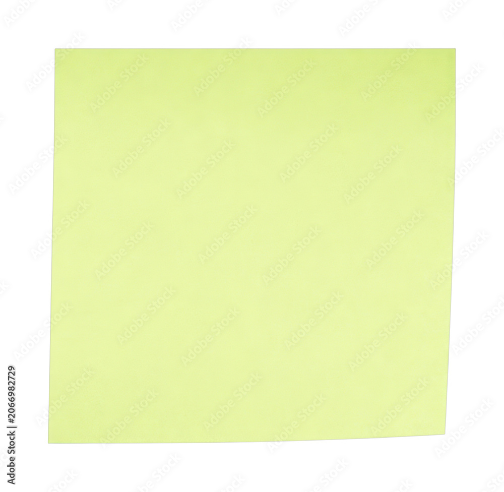 Fototapeta premium PNG Blank yellow sticky note paper