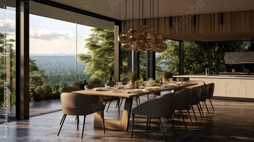 table and chairs on terrace
