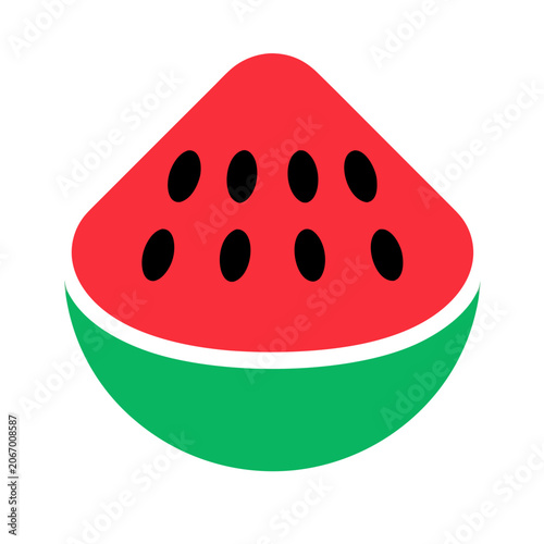watermelon, fruit, sweet, food, slice, melon, fresh, healthy, dessert, juicy, vector, 수박, 과일