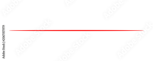 Single thin horizontal red line on a plain white background