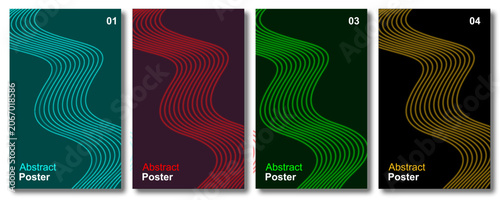 Abstract Line Art Poster Set, Minimalist Modern Wall Art Collection, Contemporary Geometric Line Design Prints, Scandinavian Home Decor Posters, Printable Artwork Bundle
