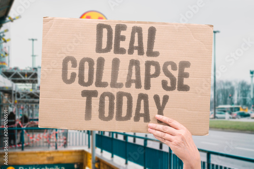 Photos "Deal collapse today" Trade agreement fails immediately