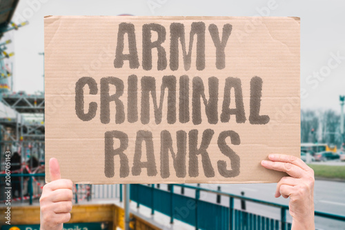 Photos "Army criminal ranks" Military contains convicted offenders among personnel