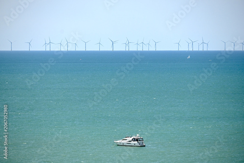 Canvastavla Offshore Wind Farm Across The English Channel