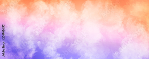 Soft Abstract Cloud Texture with Warm Pastel Gradient Colors