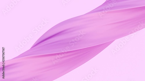 Light pink soft 3d minimalistic background wallpaper animation 4k seamless loop 