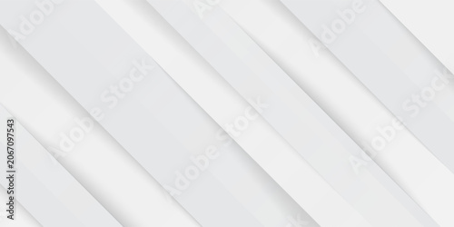 Grey white abstract background paper shine and layer element vector for presentation design. Suit for business, corporate, institution, party, festive, seminar, and talks.