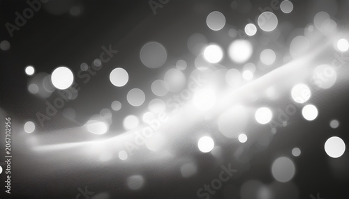 Abstract White Bokeh Light Effect Background For Digital Art And Graphic Design Projects