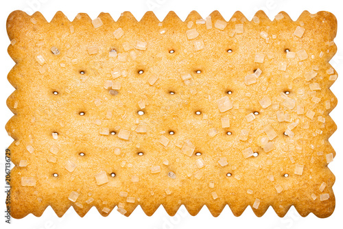 Sugar Crusted Cracker Close Up