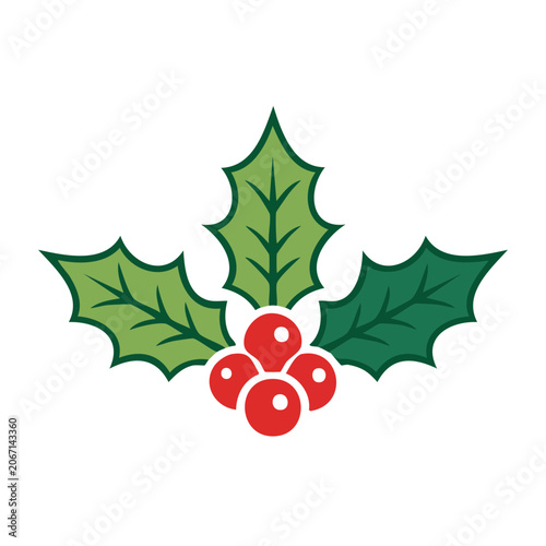 Holly and Berries Icon