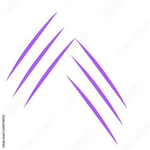 Stylized, purple grid pattern composed curve lines