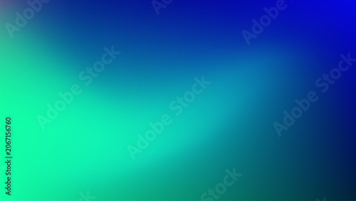 abstract blue turquoise gradient mesh  background with rays