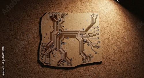 Recycled Paper Circuit Board Design
