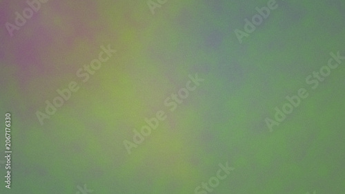 Fotografie Abstract soft focus gradient with blurred green and purple tones on transparent