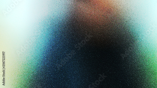 Photography Abstract spray paint texture with a gradient of colors and a fine particulate pa