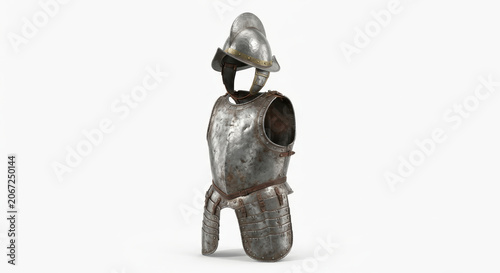 Vintage Spanish Conquistador Steel Plate Armor