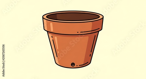 Wooden barrel with copper band on white background.