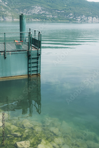 Fotografie フランスにある自然豊かなブルジェ湖