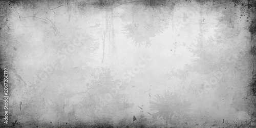 Cuadro en lienzo Grunge paper texture background with dark grunge effect, vintage aged paper surf