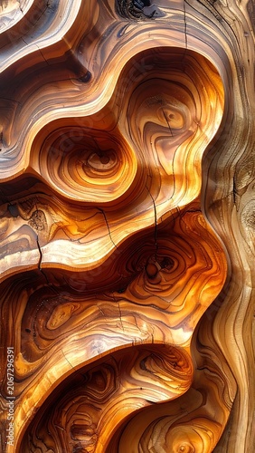 A swirling, abstract pattern resembling wood grain (1)
