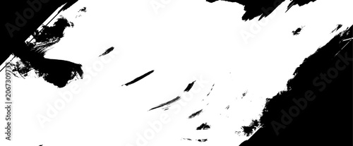 抽象的　水墨画　背景素材