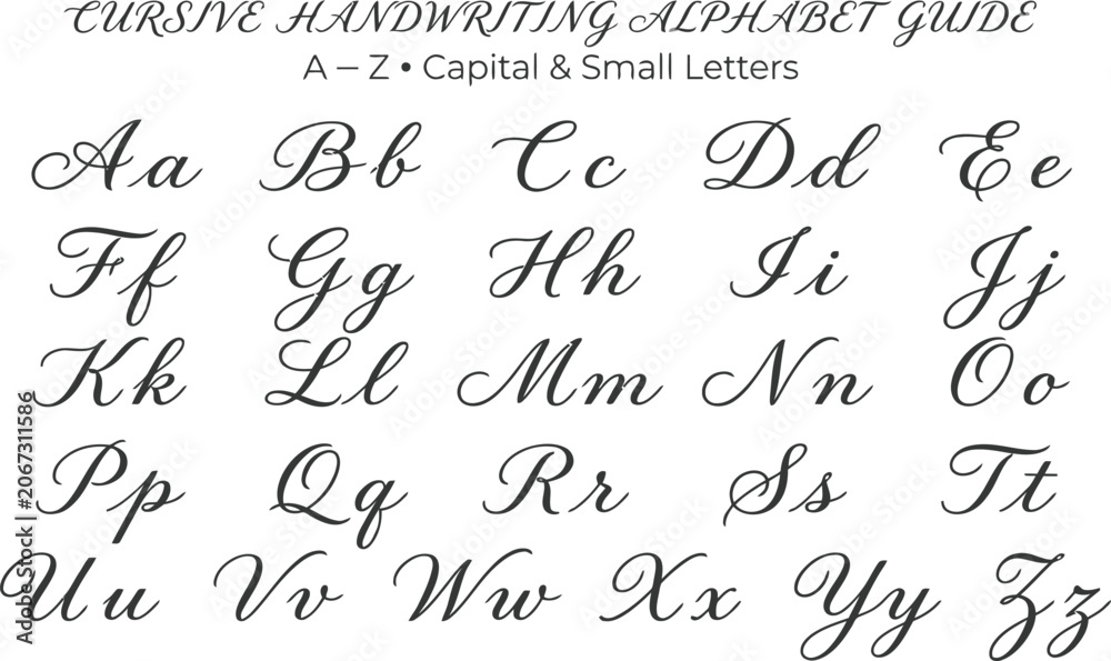 Naklejka premium Hand Drawn Alphabet Letters Font Vector Illustration Set Design