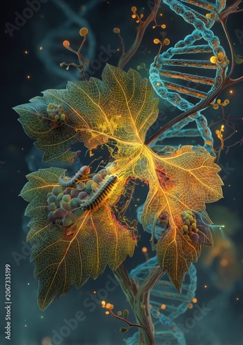 Deep Learning and DNA Research Visualization for Precision Agriculture