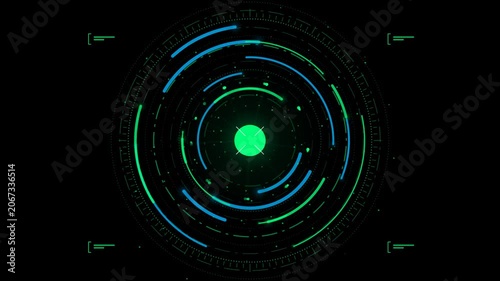 Colorful Battery Energy Level Status Icon 